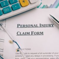 A form for personal injury